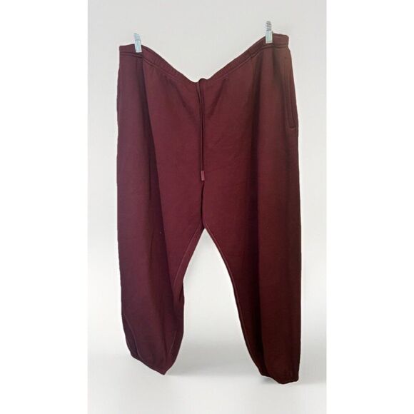 Cozy Earth Women’s Joggers Sweatpants Maroon 3XL Soft Stretchy Pants - Picture 1 of 8